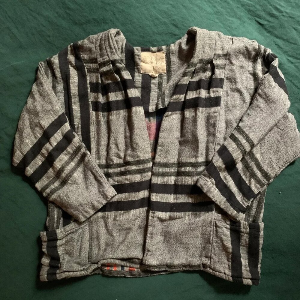 Ace & Jig Cardi in Heritage Stripe